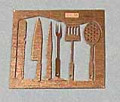 1/24th Scale Kitchen Utensils