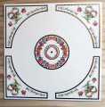 34808CP Floral Swags Ceiling Panel