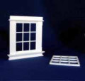 1/24th Scale Georgian 9 Pane Window.