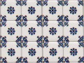 Blue and White Tile