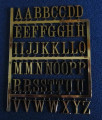 Gold Letters Medium