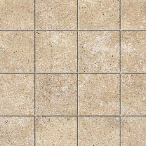 Limestone Square Floor  - Lightly Embossed