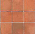 Embossed Terracotta  Tile Sheet - Large Tile