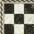 Marble Floor Tile with Border