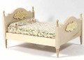 165.Double Bed with Bedding