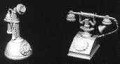 DH17 Two Old Telephones